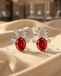 Red Reindeer Crystal