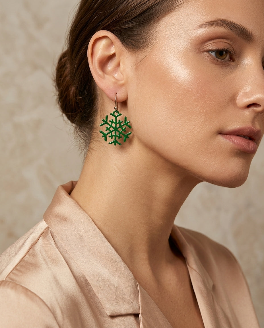 Snowflake Earrings C