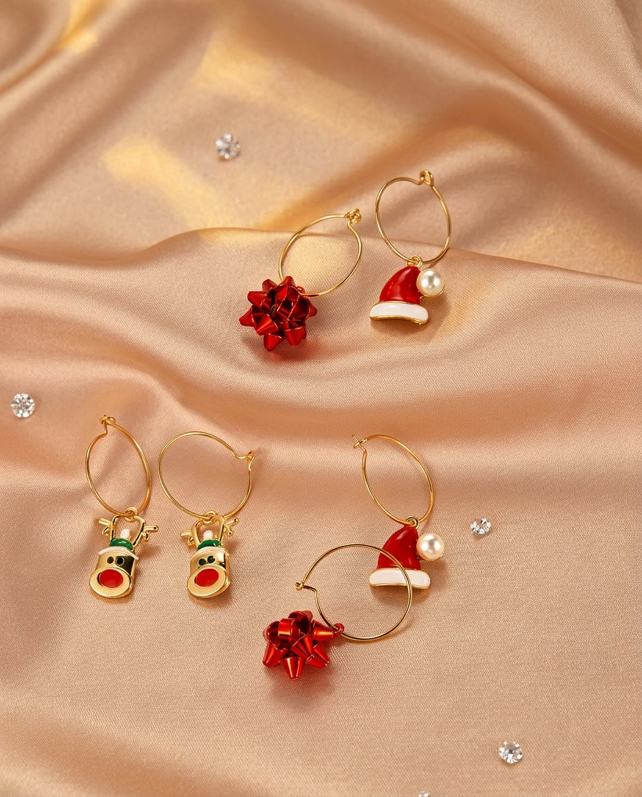 Reindeer Earrings A