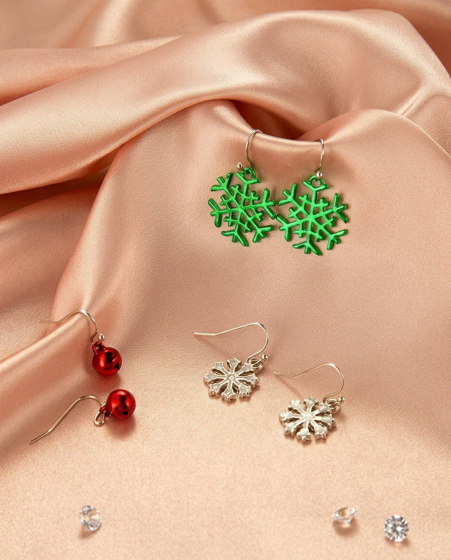 Snowflake Earrings C