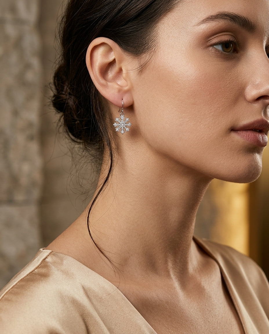 Snowflake Earrings C