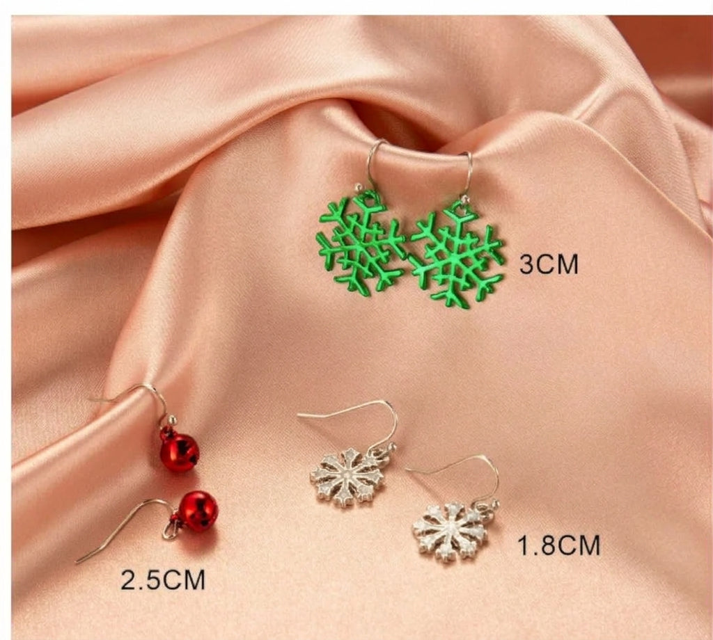 Snowflake Earrings C