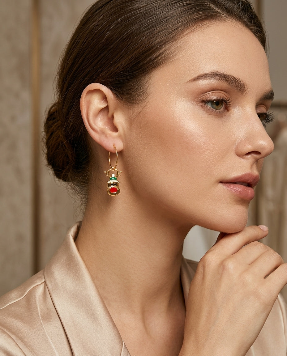 Reindeer Earrings A
